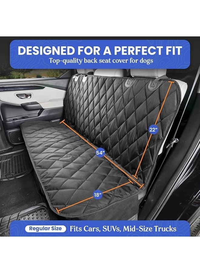Durable Pet & Dog Rear Seat Cover - For Cars - Image 3